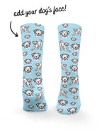 Dalmatian ColourPop Customisable Socks