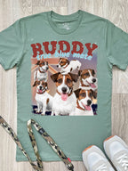 Proudly Aussie Custom Pet Photo Regular Fit Tee