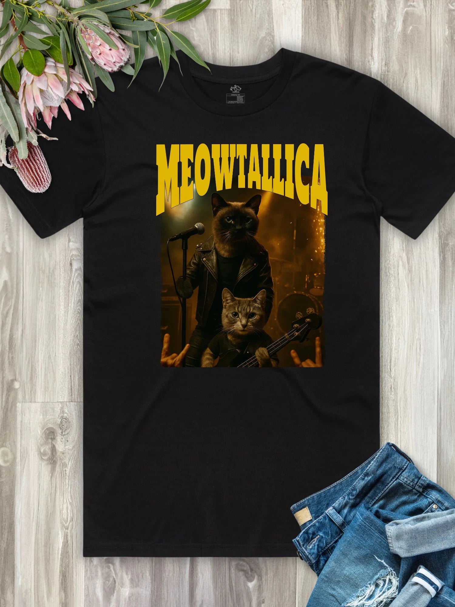 Rock Band Custom Photo Tee