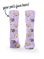 Custom Pet Face Socks - Upload Your Edited Photo