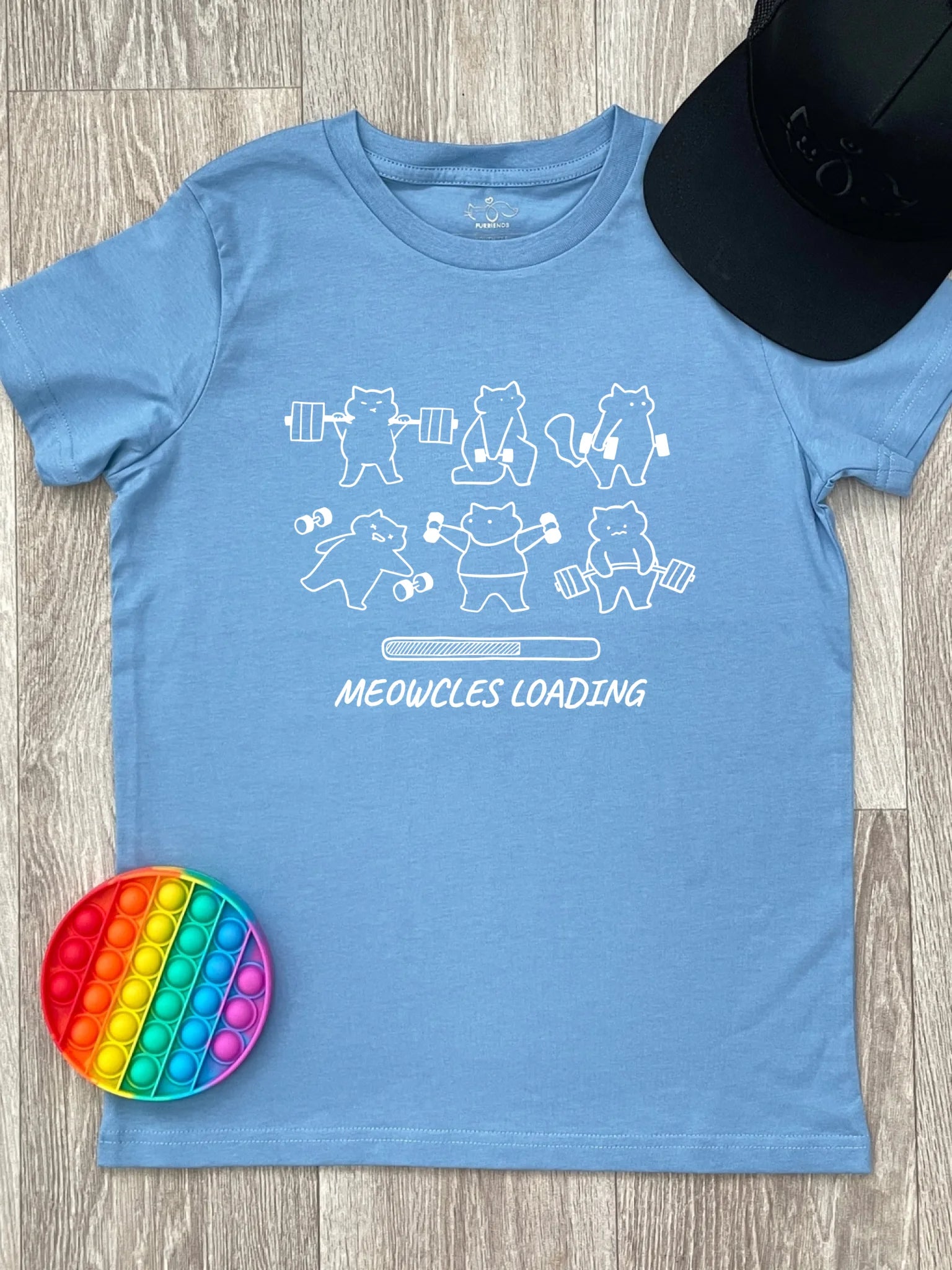 Kids-Shirts-Flat-Lay-Blank-Black