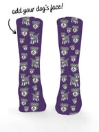 Schnauzer ColourPop Customisable Socks