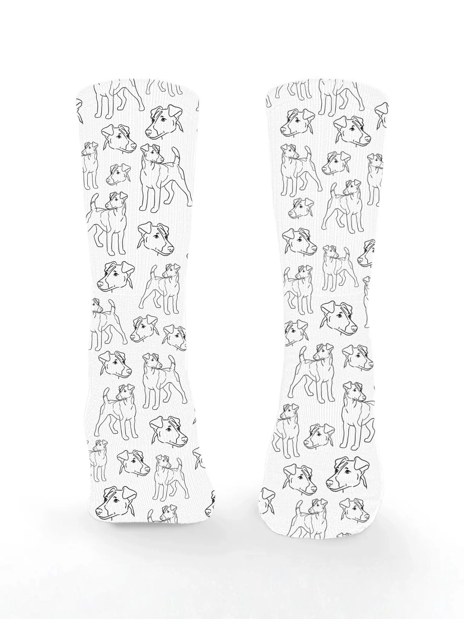 Fox Terrier Socks