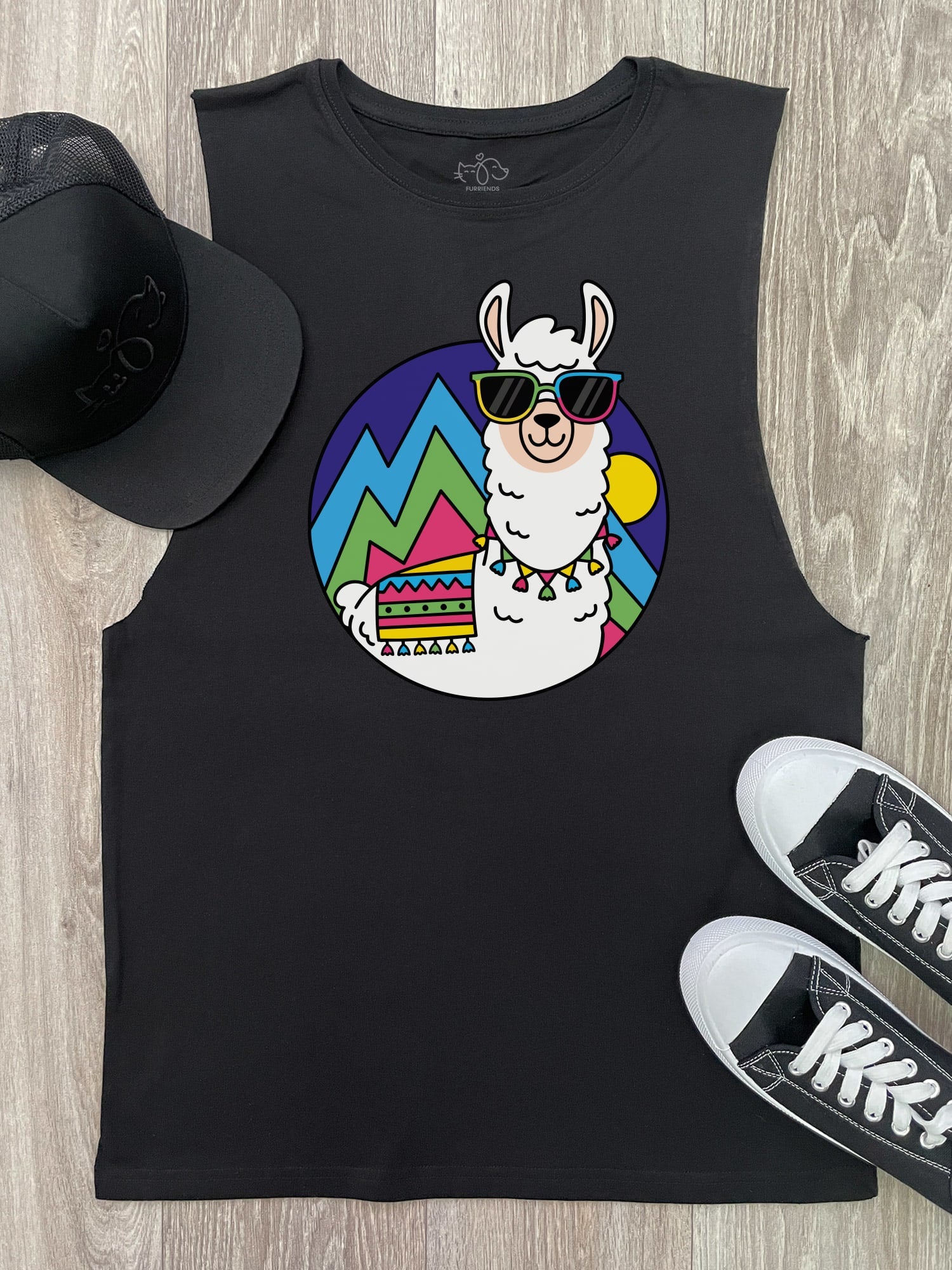 Alpaca My Bags Axel Drop Armhole Tank