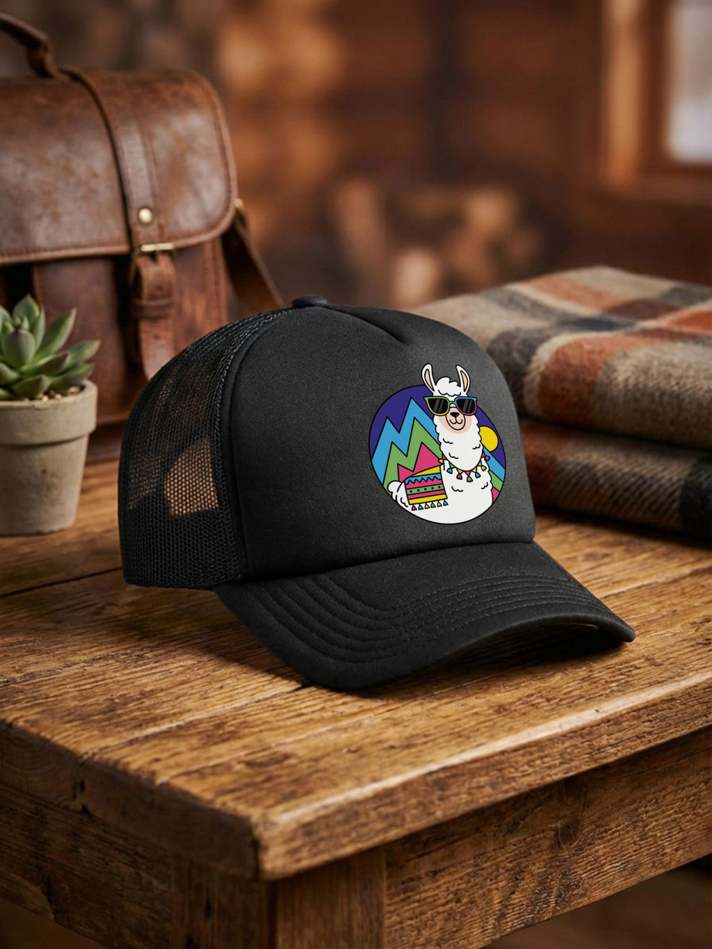 Alpaca My Bags Foam Trucker Cap