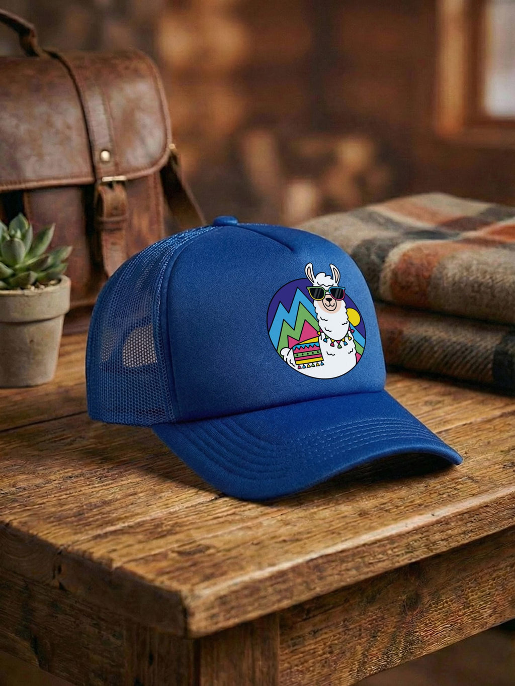 Alpaca My Bags Foam Trucker Cap