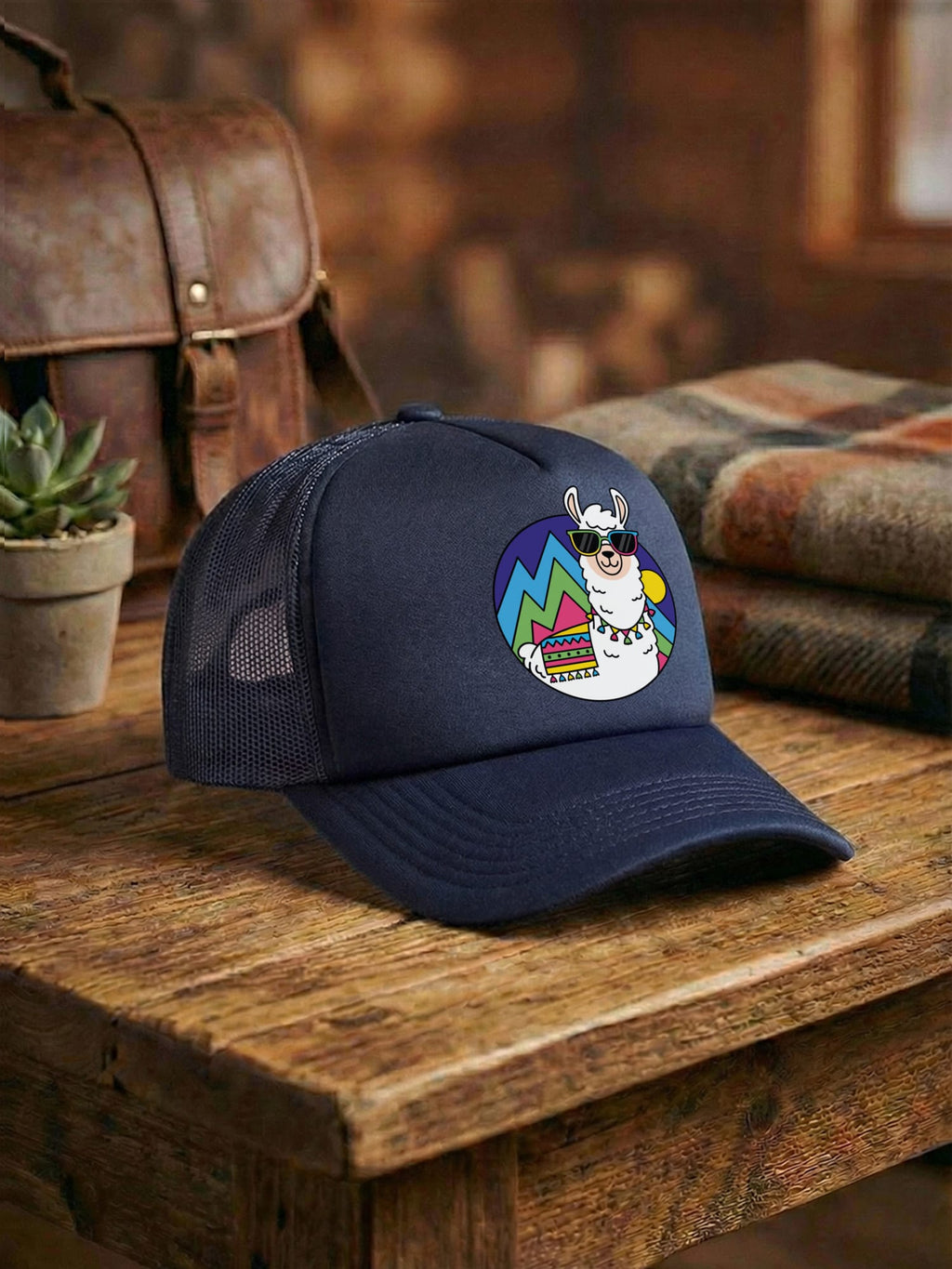 Alpaca My Bags Foam Trucker Cap