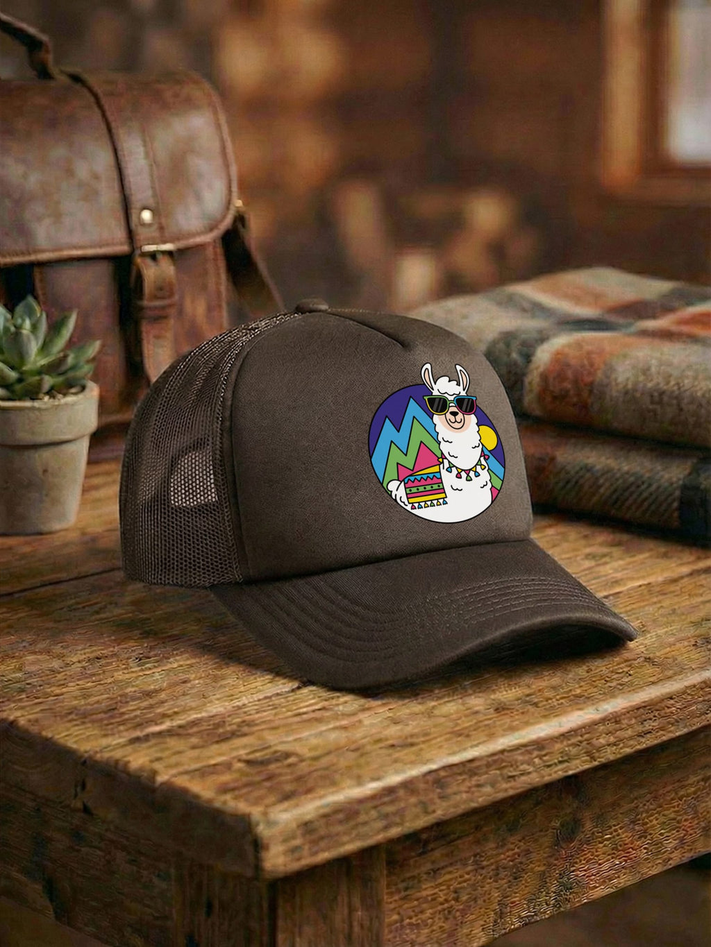 Alpaca My Bags Foam Trucker Cap