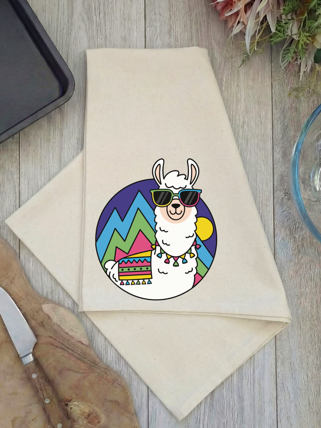 Alpaca My Bags Tea Towel