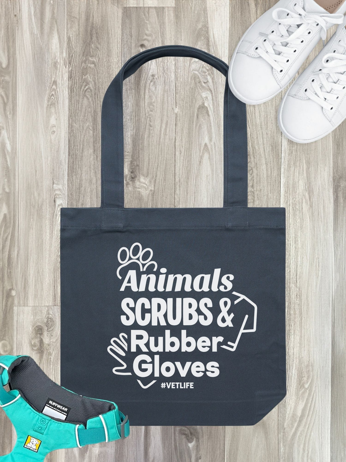 Animals, Scrubs & Rubber Gloves Edith Tote