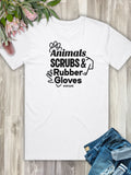 Animals Scrubs & Rubber Gloves Essential Unisex Tee