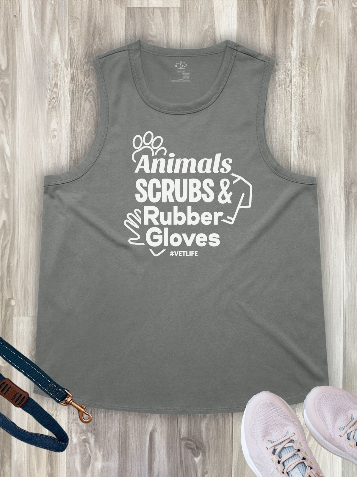 Animals Scrubs & Rubber Gloves Ember Women's Tank