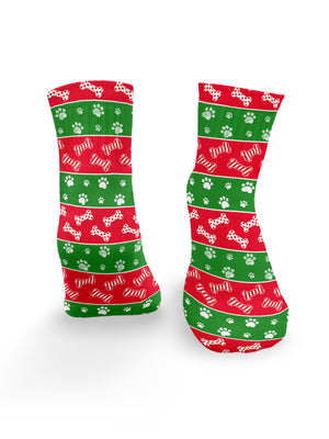 Dog Lover Christmas Ankle Socks