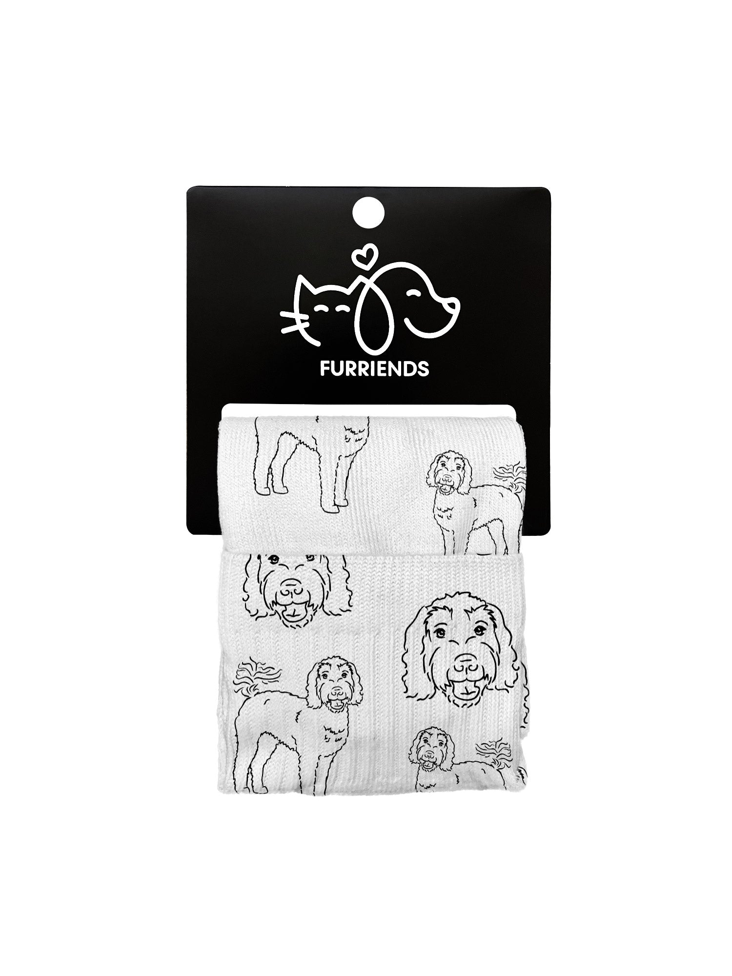 Labradoodle Ankle Socks