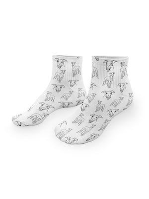 Greyhound Ankle Socks