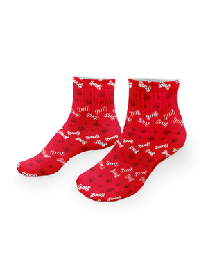 Dog Lover Christmas Ankle Socks