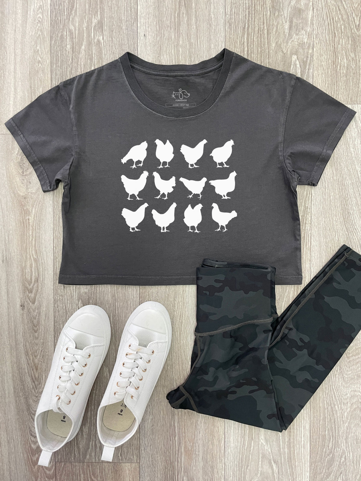 The Flock Annie Crop Tee
