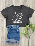 High Four Annie Crop Tee