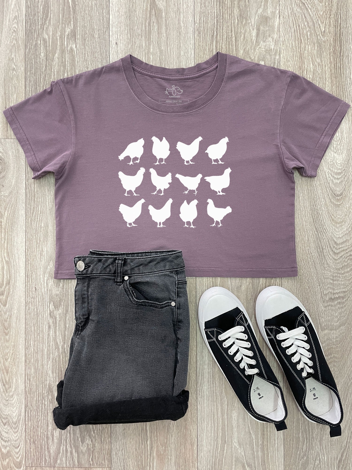 The Flock Annie Crop Tee