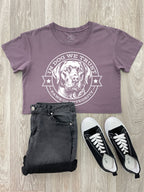 In Dog We Trust Annie Crop Tee