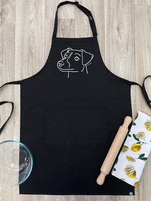 Jack Russell Terrier (Smooth Coat) Bib Apron