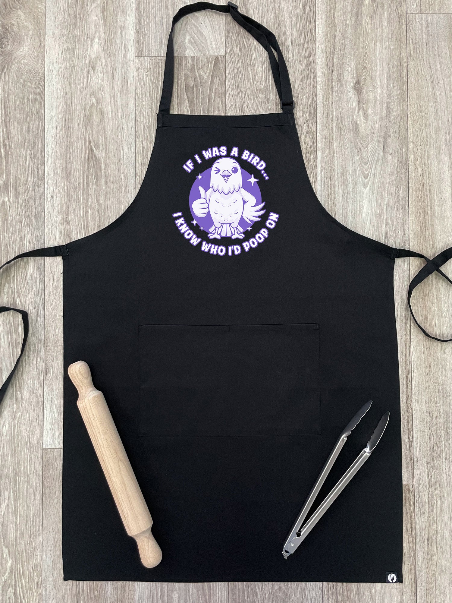 If I Was A Bird Bib Apron