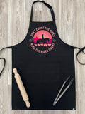 Don't Count The Rides Bib Apron