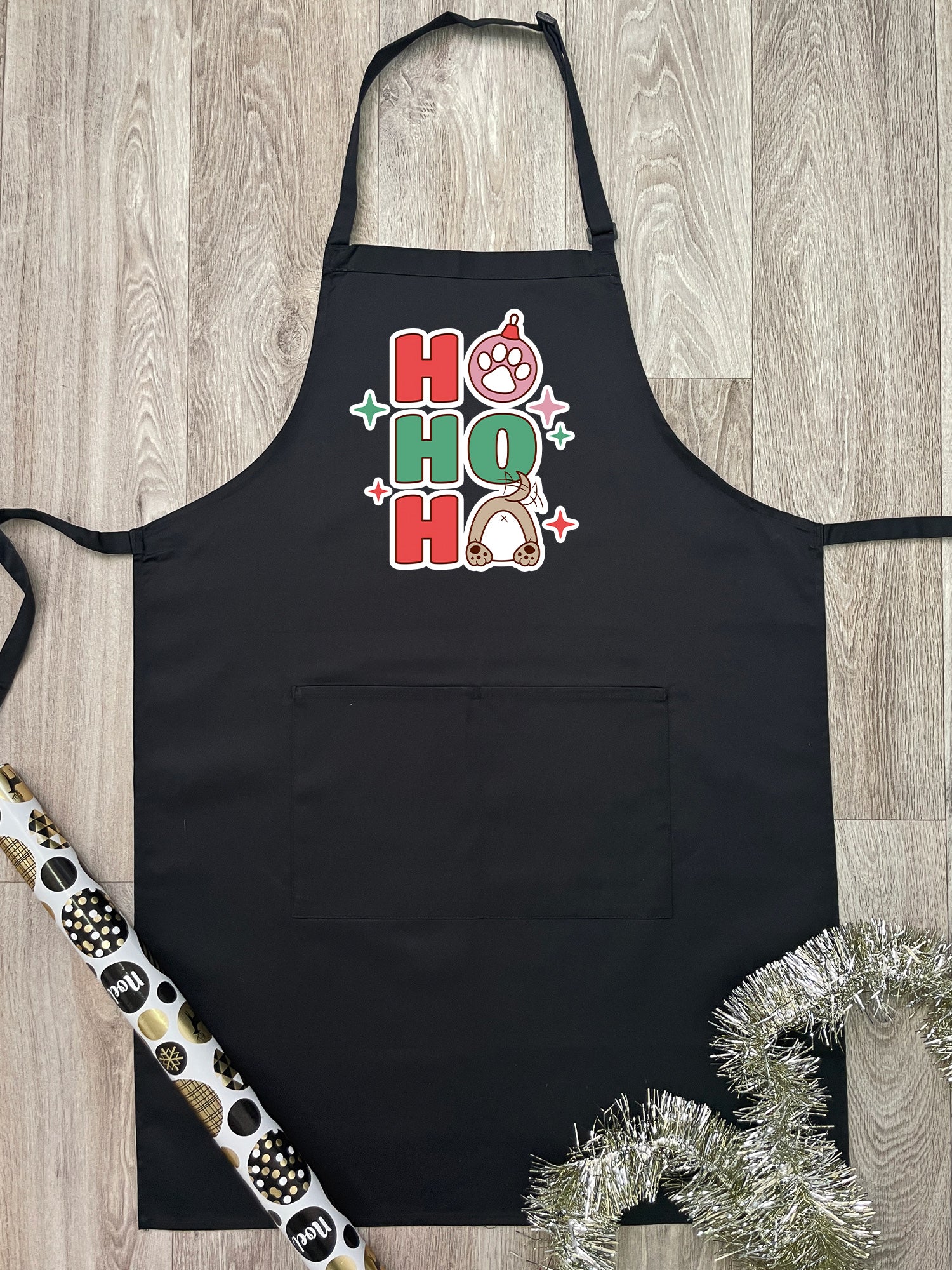 Ho Ho Ho Bib Apron
