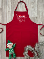 Superb Fairy Wren Christmas Edition Bib Apron