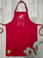 Chihuahua Christmas Edition Bib Apron