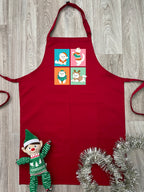 Purrmas Bib Apron