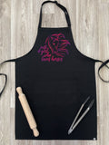 Just A Girl Who Loves Horses Bib Apron