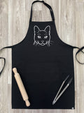 Russian Blue Bib Apron