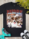 Proudly Aussie Custom Pet Photo Regular Fit Tee