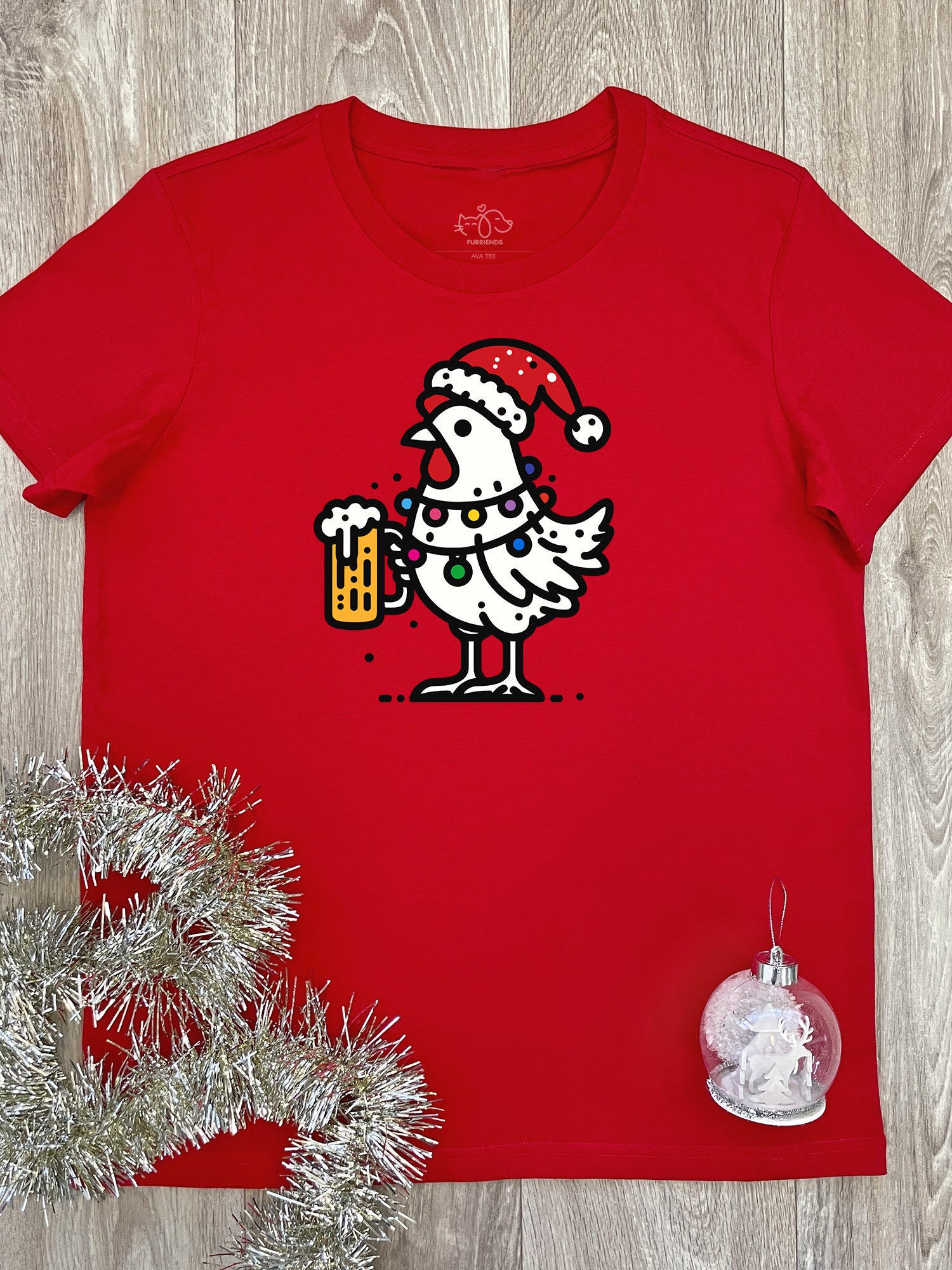 Christmas Cheers Ava Women's Regular Fit Tee