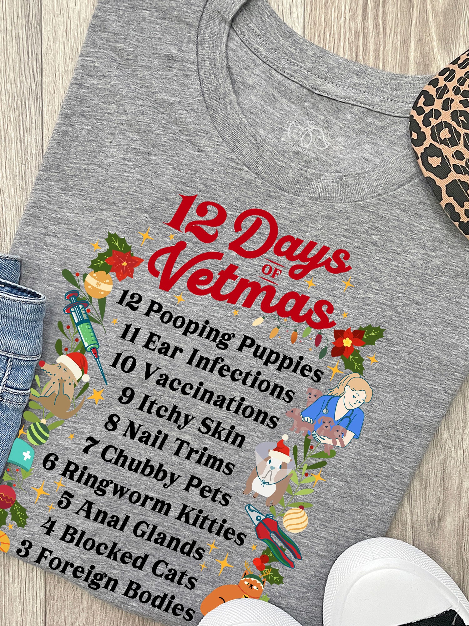 12 Days Of Vetmas Ava Women's Regular Fit Tee