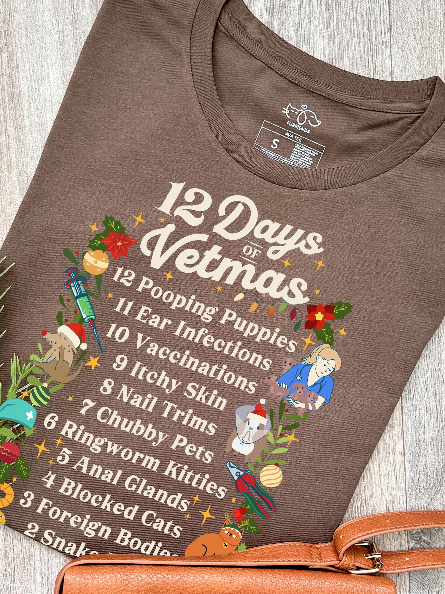 12 Days Of Vetmas Ava Women's Regular Fit Tee