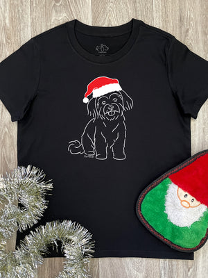 Maltese Terrier Christmas Edition Ava Women's Regular Fit Tee