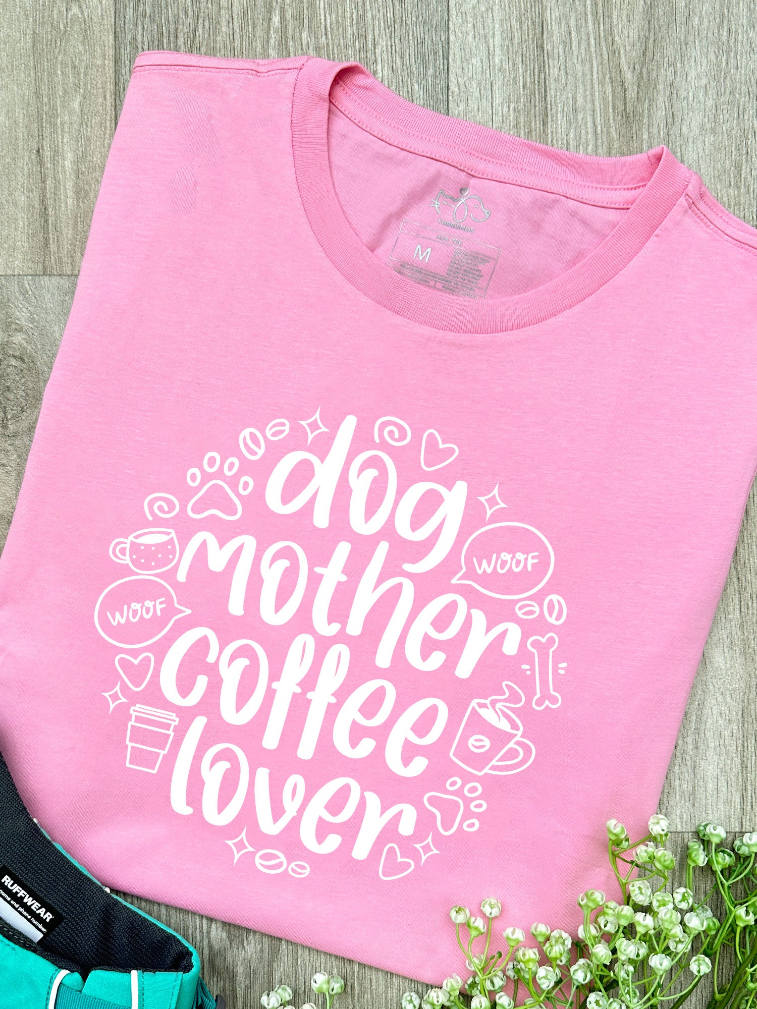 Dog Mother Coffee Lover Ava Women's Regular Fit Tee