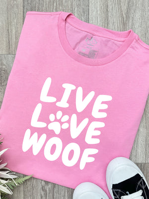 Live Love Woof Ava Women's Regular Fit Tee