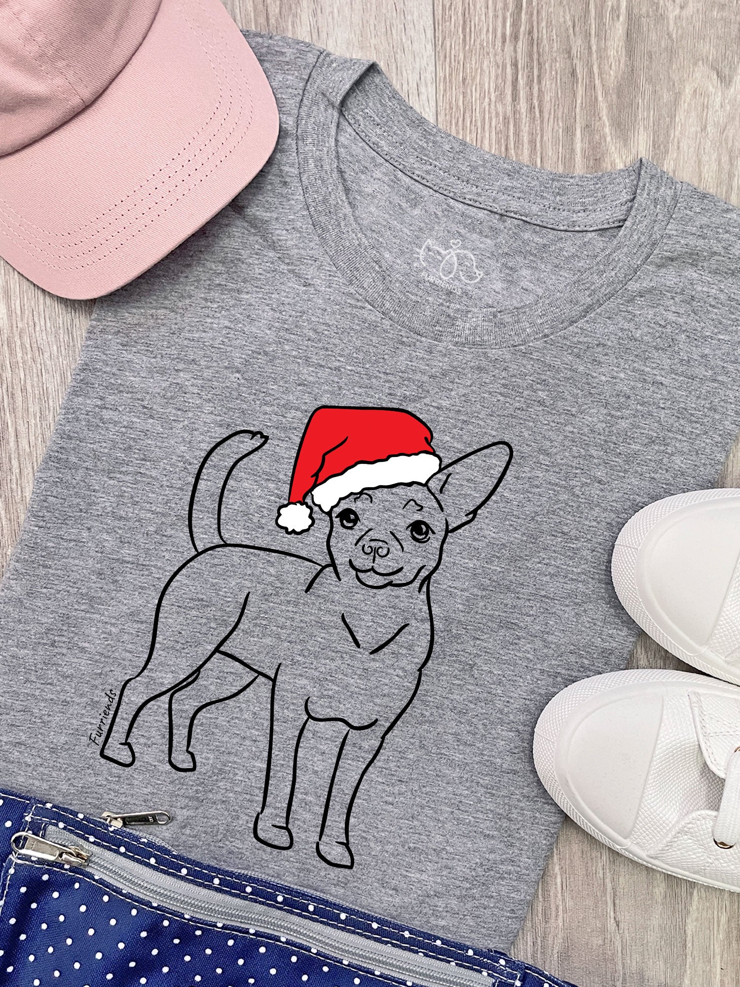 Chihuahua Christmas Edition Ava Women's Regular Fit Tee