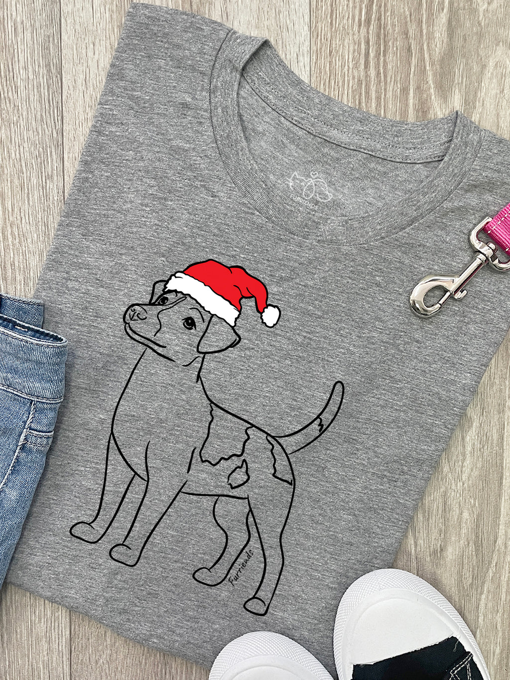Jack Russell Terrier (Smooth Coat) Christmas Edition Ava Women's Regular Fit Tee