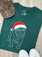 British Bulldog Christmas Edition Ava Women's Regular Fit Tee
