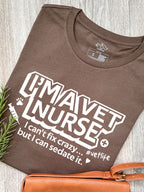I'm A Vet Nurse Ava Women's Regular Fit Tee