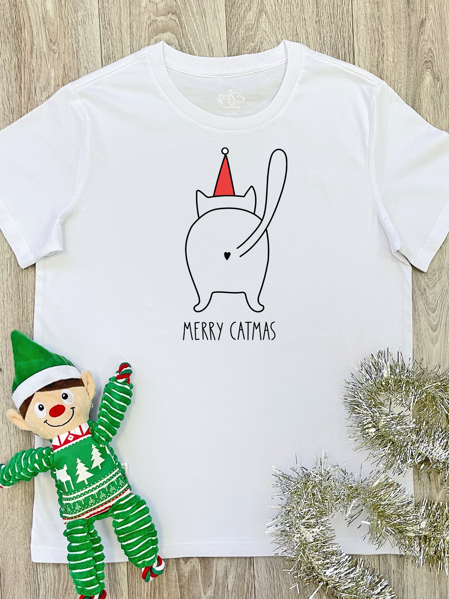 Catmas Greetings Ava Women's Regular Fit Tee
