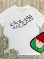 Dachshund Through The Snow Ava Women's Regular Fit Tee