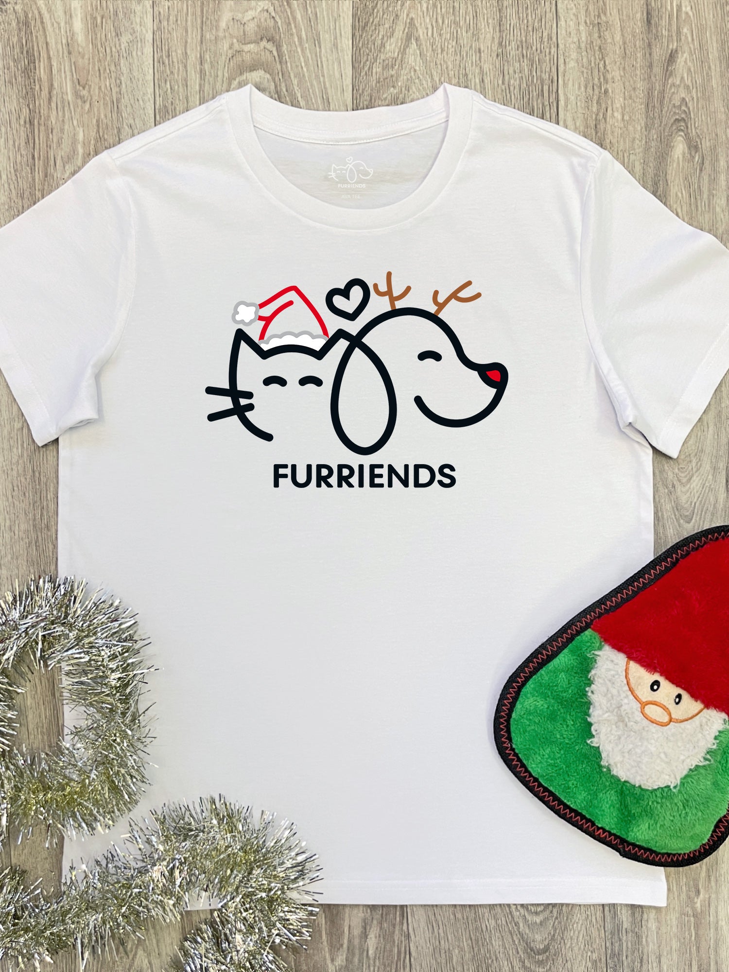 Furriends Signature Christmas Edition Ava Women's Regular Fit Tee
