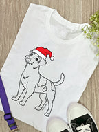 Jack Russell Terrier (Rough Coat) Christmas Edition Ava Women's Regular Fit Tee