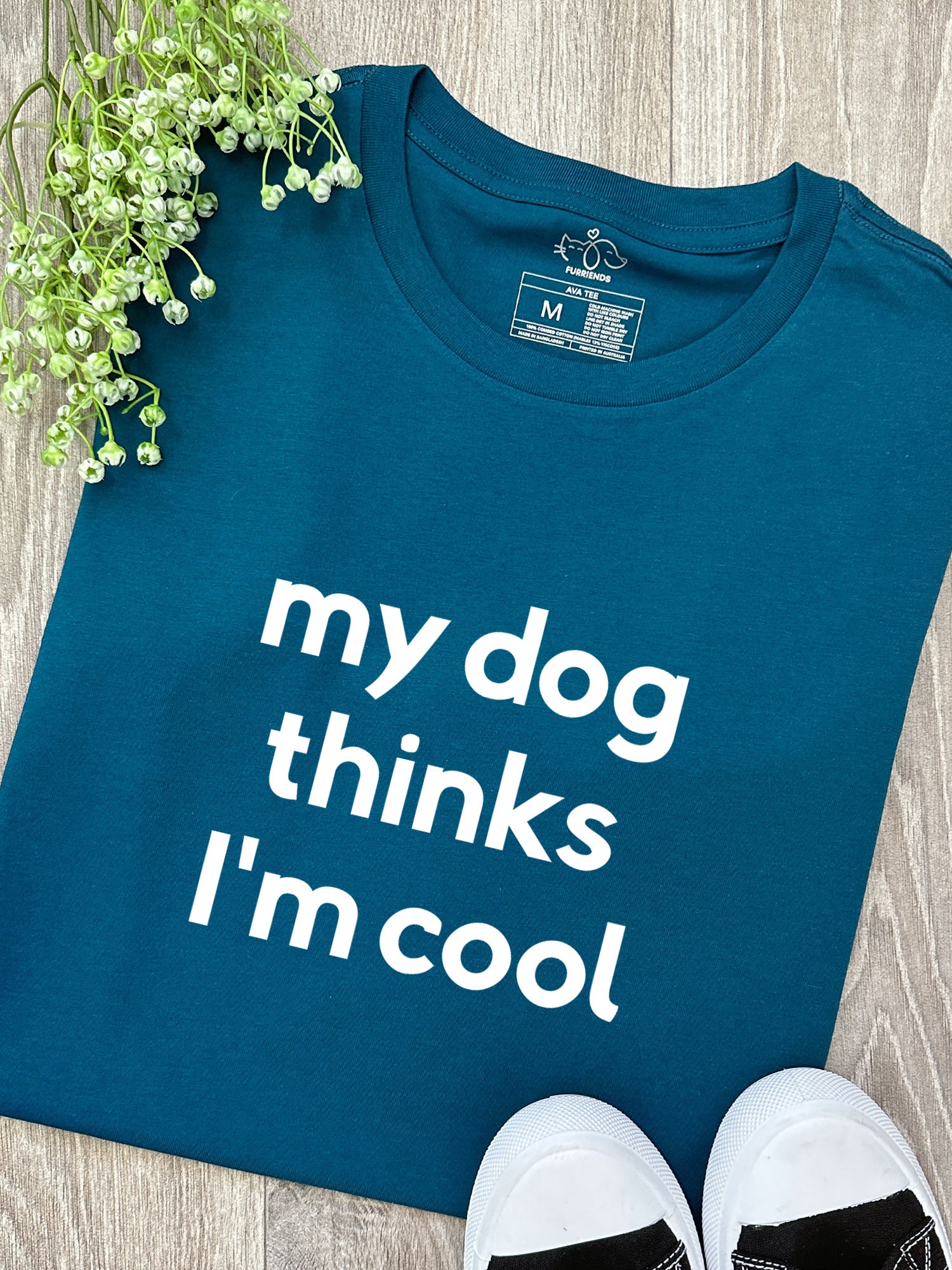 My Dog Thinks I'm Cool Ava Women's Regular Fit Tee
