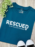Rescued Is My Favourite Breed Ava Women's Regular Fit Tee